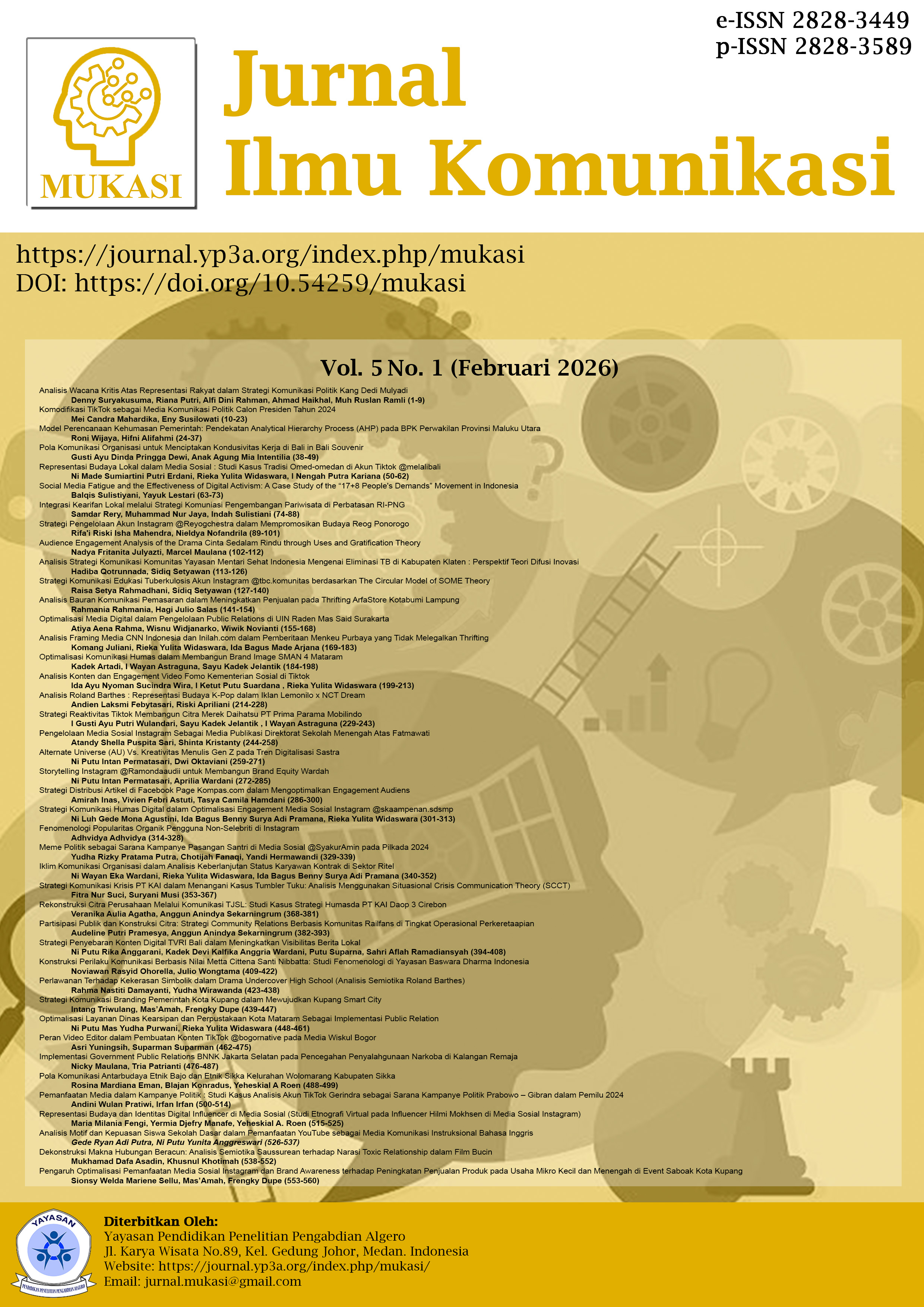 					Lihat Vol 5 No 1 (2026): Februari 2026
				